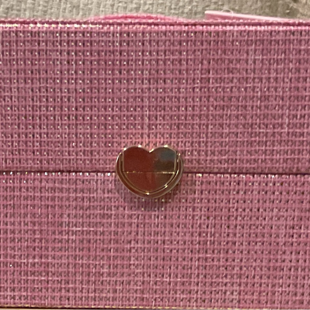 Ulta Beauty Pink Heart Cosmetic Case